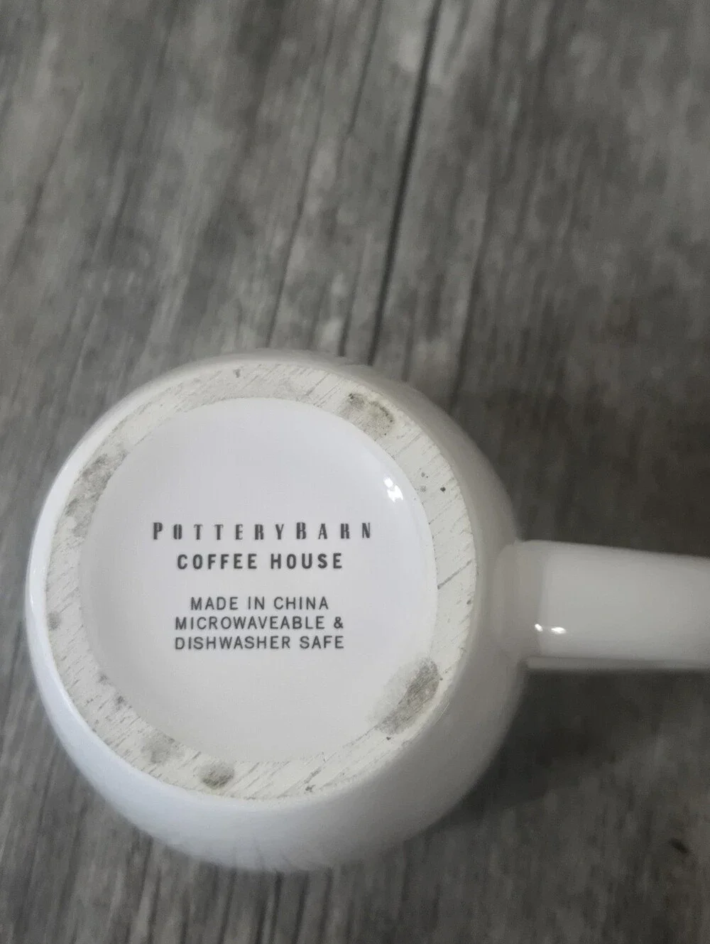 Pottery Barn Coffee House Ceramic 